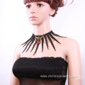 Exaggerated Lace Female Choker Adjustable Choker Necklace